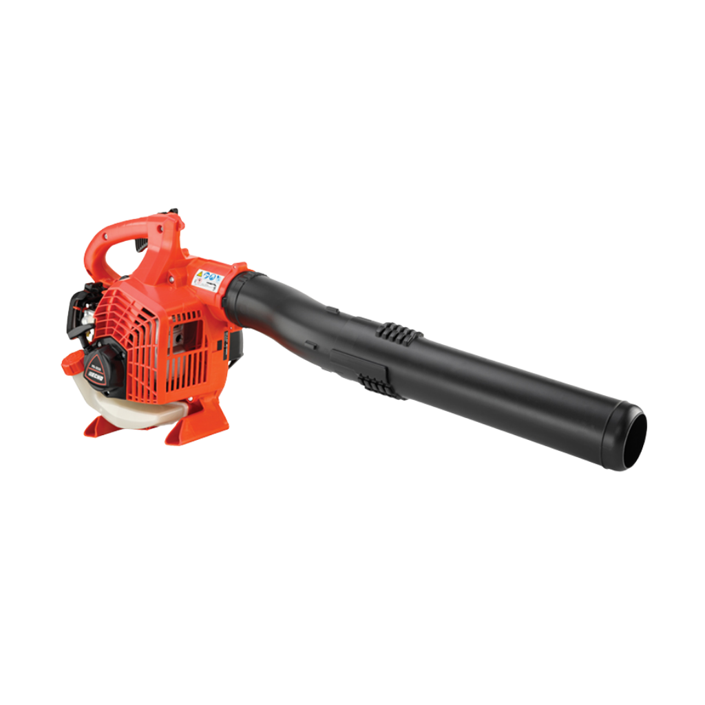 The Echo PB-2520 ECHO 25.4CC handheld gas blower, featuring a red and black design, is displayed against a white background.