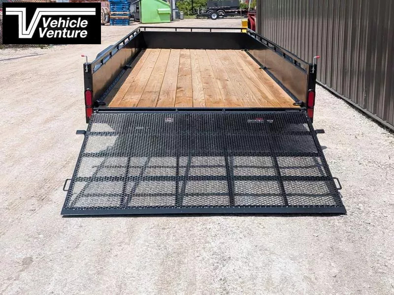 2025 CANADA TRAILER 7X16 STEEL SIDE LANDSCAPE TRAILER - Image 6