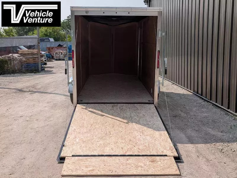 2025 WEBERLANE 6X12 ESTATE SERIES 6" EXTRA HEIGHT RAMP DOOR WHITE - Image 6