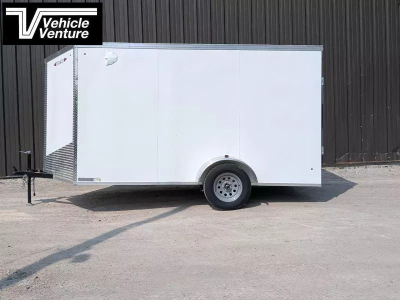 2025 WEBERLANE 6X12 ESTATE SERIES 6" EXTRA HEIGHT RAMP DOOR WHITE - Image 4