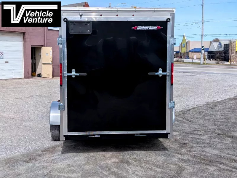 2025 WEBERLANE 6X10 ESTATE SERIES 6" EXTRA HEIGHT RAMP DOOR BLACK - Image 5