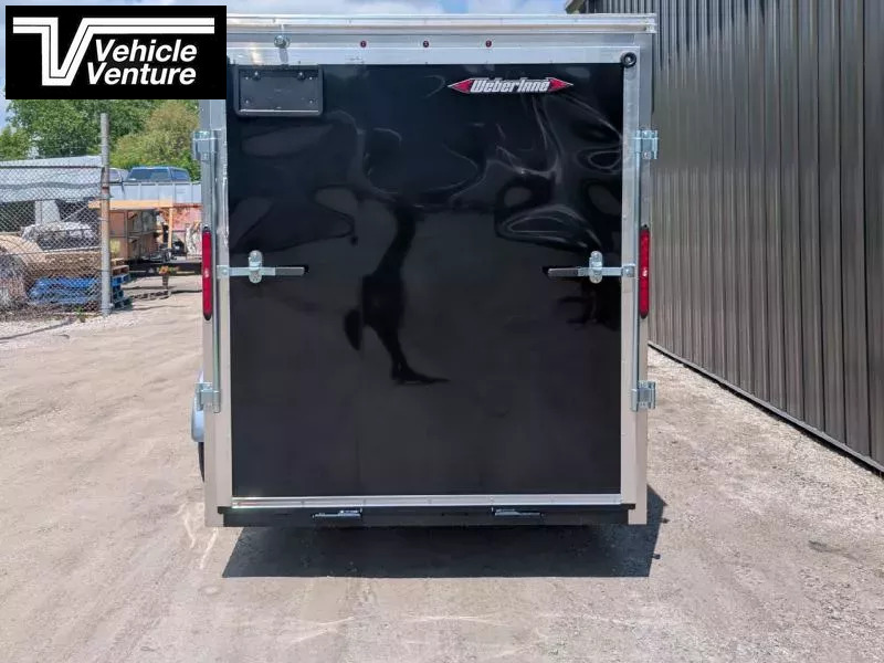 2025 WEBERLANE 6X12 ESTATE SERIES 6" EXTRA HEIGHT RAMP DOOR BLACK - Image 5