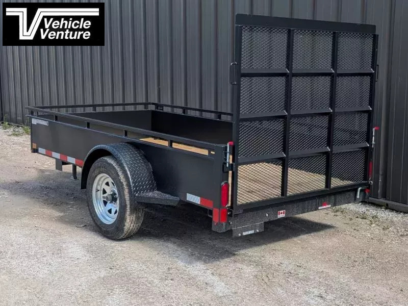 2026 CANADA TRAILER 5X10 STEEL SIDE UTILITY TRAILER 2990 GVWR - Image 2