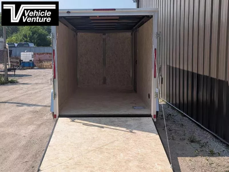 2026 PACE 6X12 OUTBACK FLAT TOP RAMP DOOR SILVER - Image 6