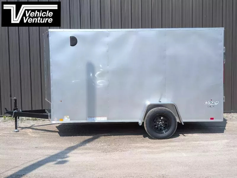 2026 PACE 6X12 OUTBACK FLAT TOP RAMP DOOR SILVER - Image 4