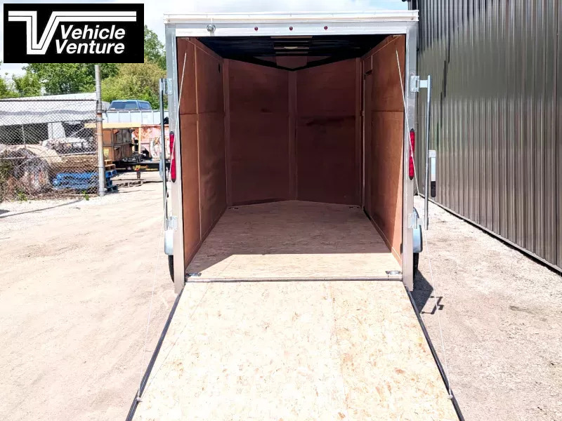 2026 WEBERLANE 6X12 ESTATE SERIES 6" EXTRA HEIGHT RAMP DOOR BLACK - Image 7