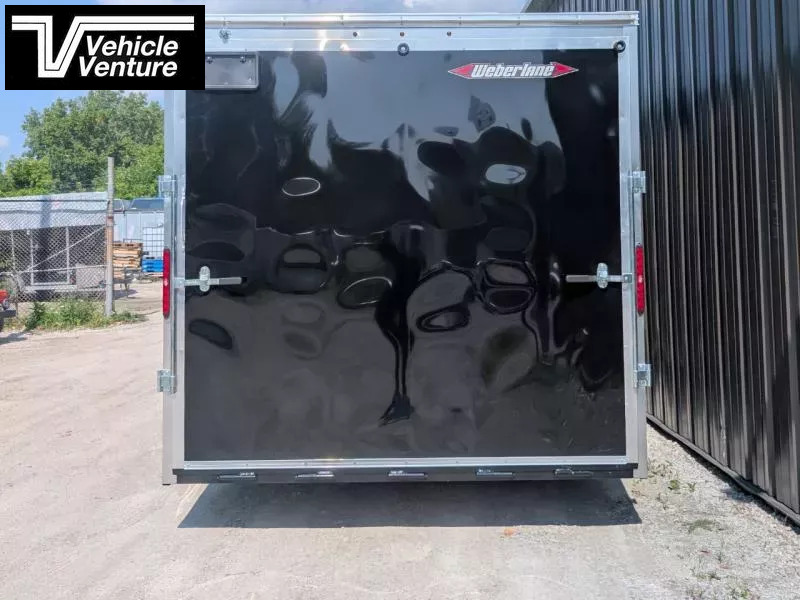 2026 WEBERLANE 85X20 ESTATE SERIES 12" EXTRA HEIGHT RAMP DOOR BLACK - Image 5