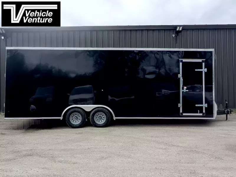 2026 WEBERLANE 85X24 CONTRACTOR SERIES 12" EXTRA HEIGHT RAMP DOOR BLACK - Image 3