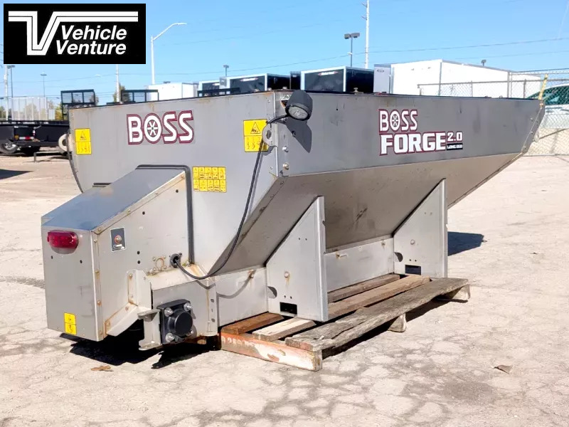 Boss Forge 2 cubic yard stainless steel salter - Image 2