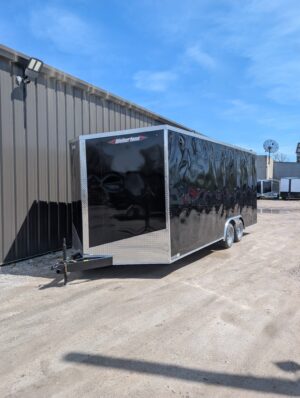 2026 WEBER LANE 85X20 ESTATE SERIES 12" EXTRA HEIGHT RAMP DOOR BLACK